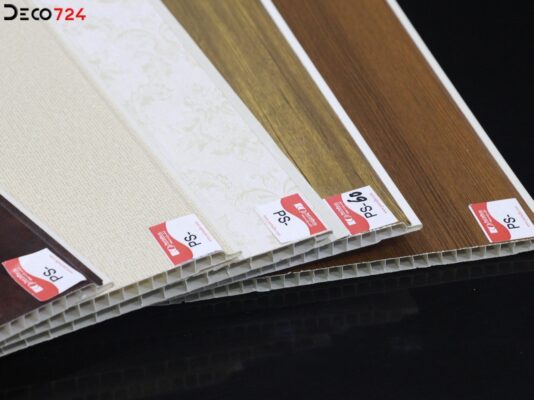 دیوارپوش pvc قابل شستشو توخالی (دوجداره)